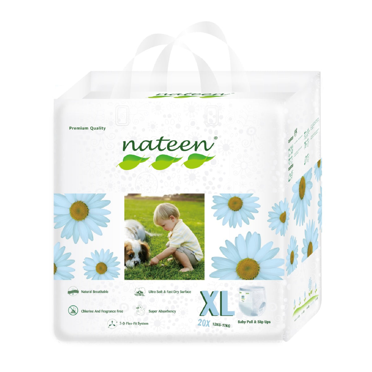 Pañal Nateen Pull Ups - Etapa 5 Talla XL - 20 Unidades