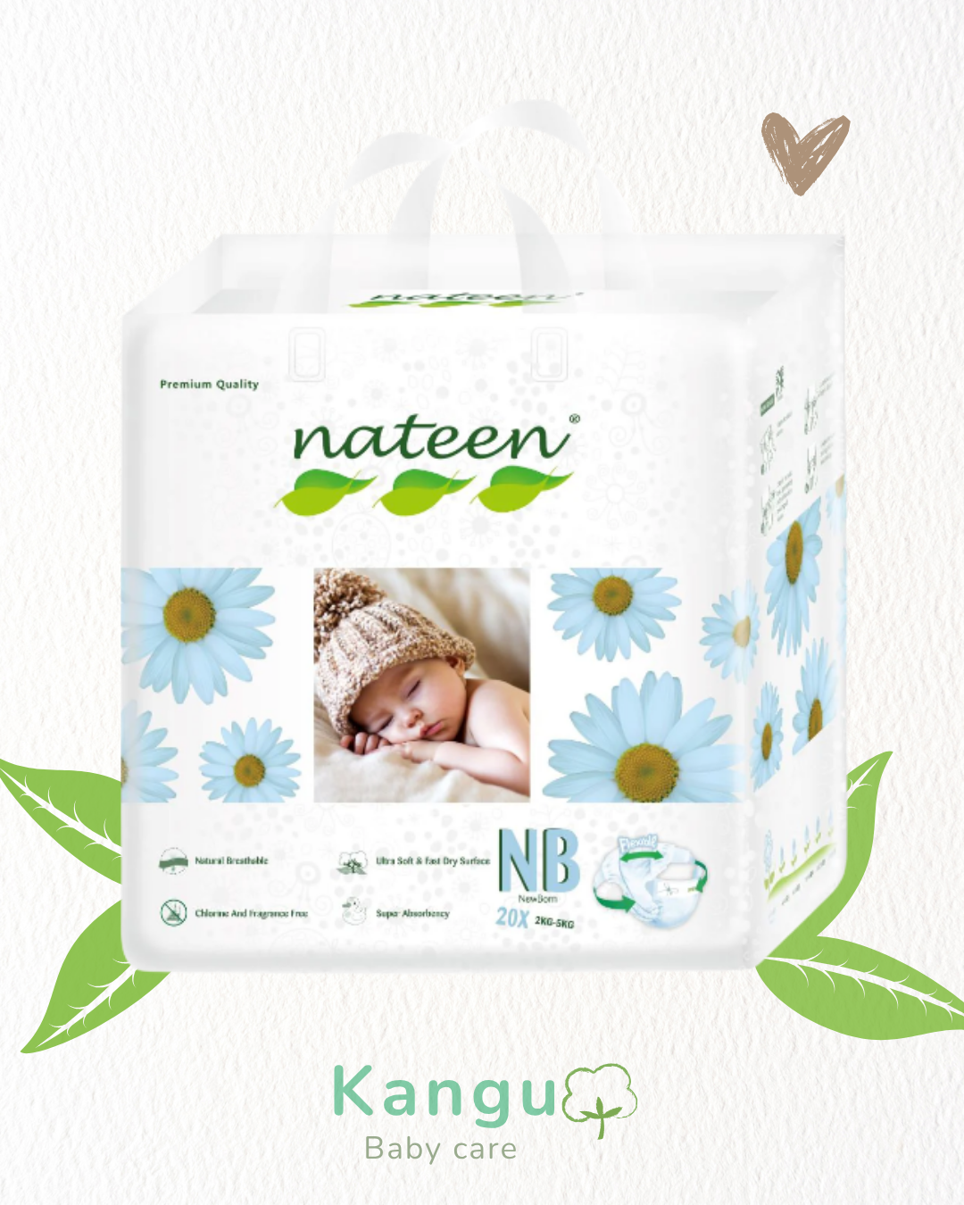 Combo Etapa 1 Talla NB - 160 Pañales  +  160 Pañitos Húmedos