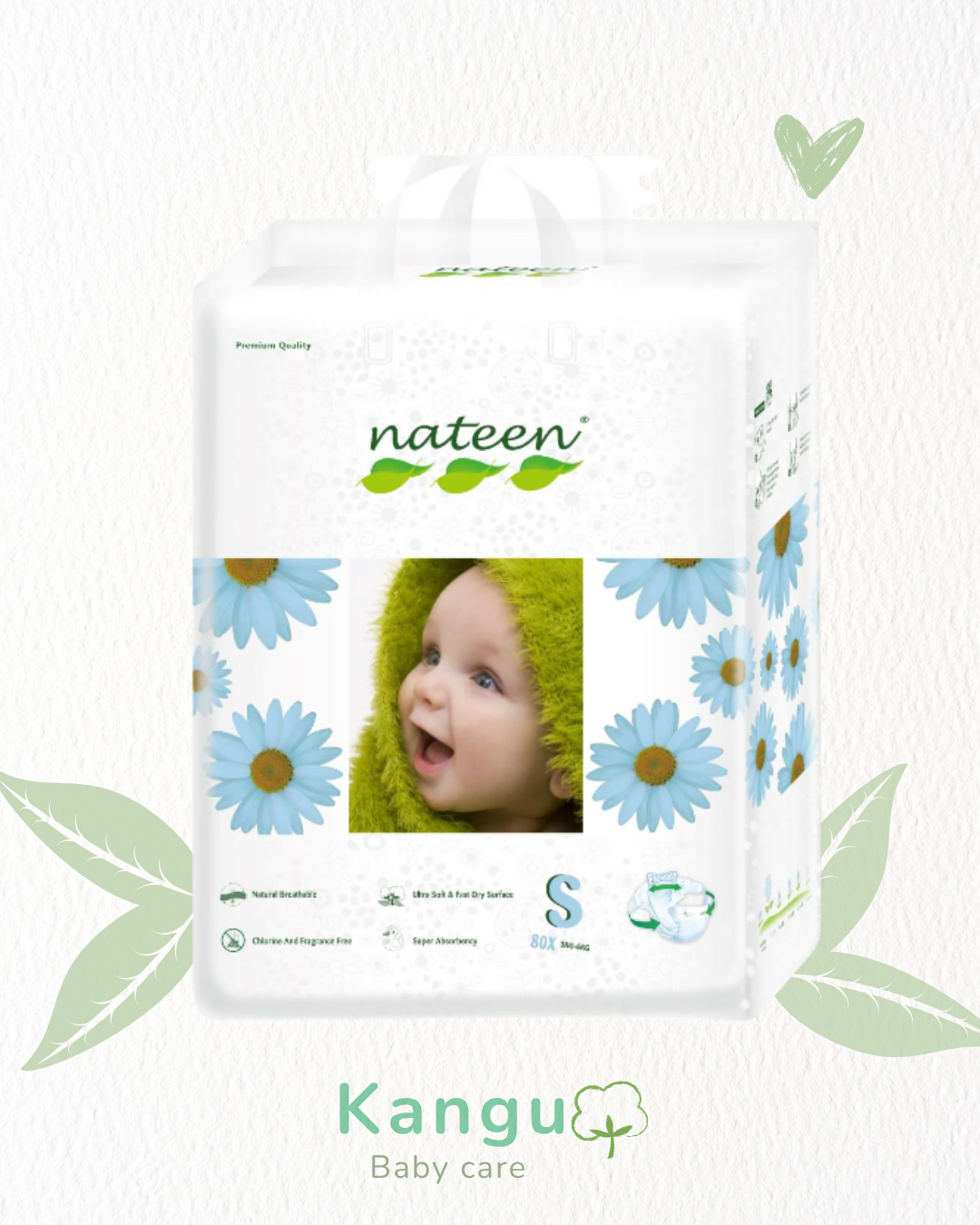 Premium - Etapa 2 Talla S (3-6 kg) (20 Unidades)