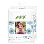 Pañales biodegradables etapa 6 Nateen, máxima protección nocturna y amigables con el medio ambiente.