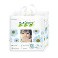Pañales orgánicos etapa 5 Nateen, ajuste cómodo y materiales naturales para niños grandes.